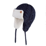 Kids Winter Woolen Hat with Velvet Ear Protection