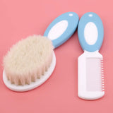 Baby Soft Wool Comb and Brush Set