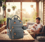 Spacious Portable Diaper Bag for Moms