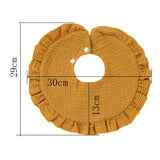 Soft Cotton Ruffle Bib