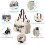 Large Capacity Multi-Function Diaper Bag