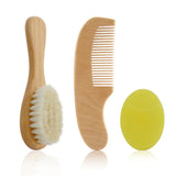 Gentle Pearwood Baby Grooming Kit