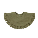 Soft Cotton Ruffle Bib