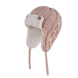 Kids Winter Woolen Hat with Velvet Ear Protection