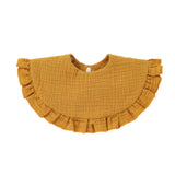 Soft Cotton Ruffle Bib